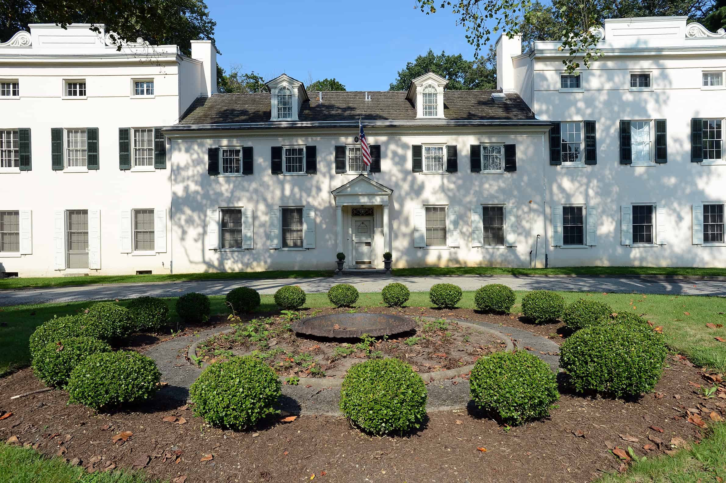Strawberry mansion image from the front.