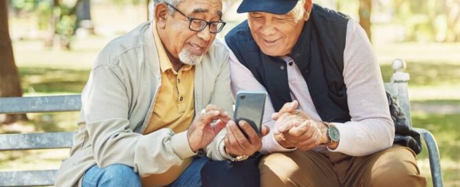 Older man learns about veteran cremation costs.